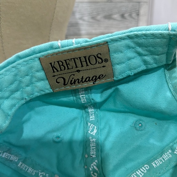 Bless your heart turquoise distressed baseball hat cap - Picture 7 of 7